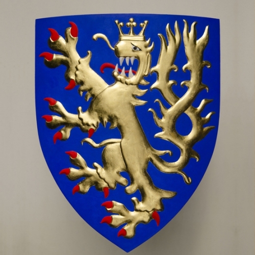 Gelre armorial crest on a shield