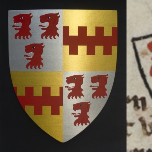 Herlaar armorial crest on a shield