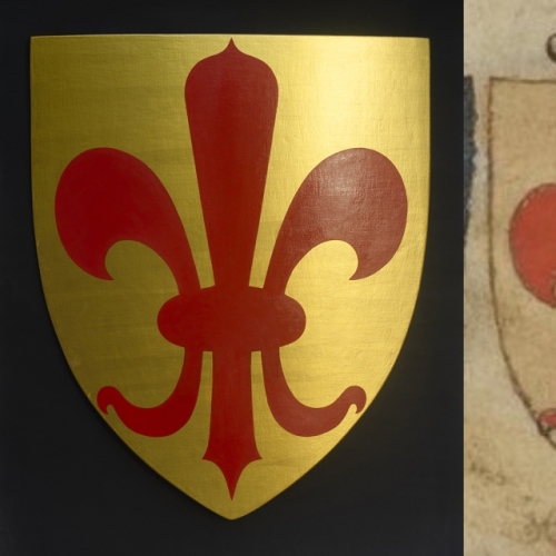 Wachtendonk armorial crest on a shield