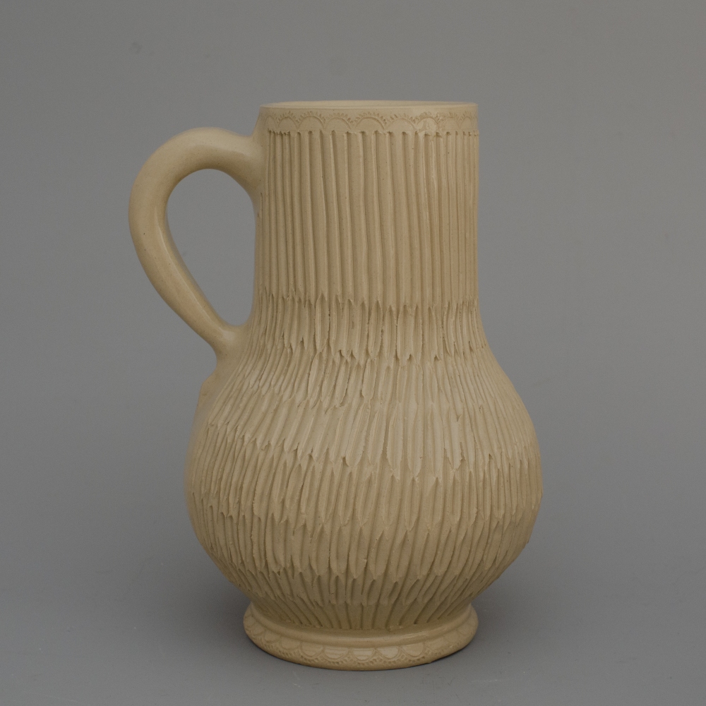 Reconstruction of an 18th century jug, 1750-1780 made in Westerwald