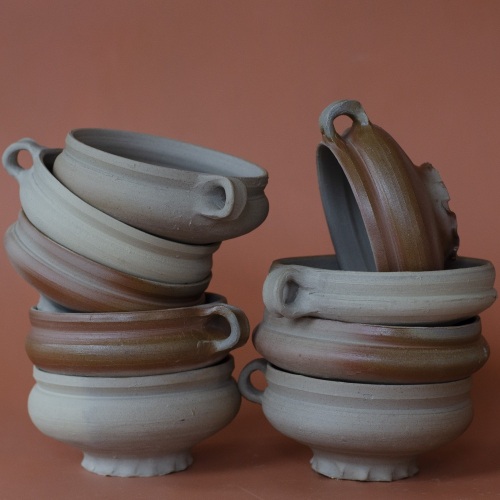 #1 replica stoneware bowls dating 1350-1400 / €20 a piece